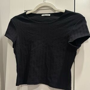 REFORMATION POINTELLE CROP TOP